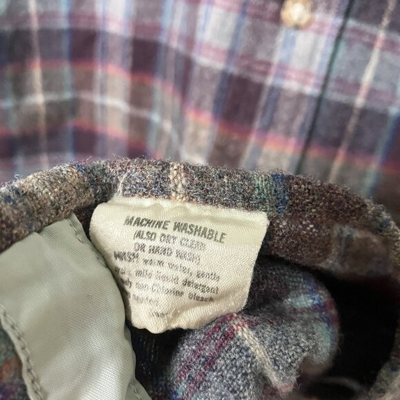 Vintage Pendleton Wool Shirt Mens M Lodge Button Up Lumberjack Western Cabin - Picture 3 of 7